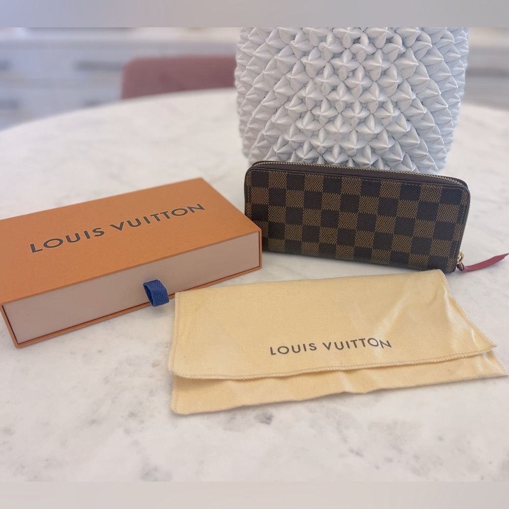 Authentic Louis Vuitton Clemence Wallet